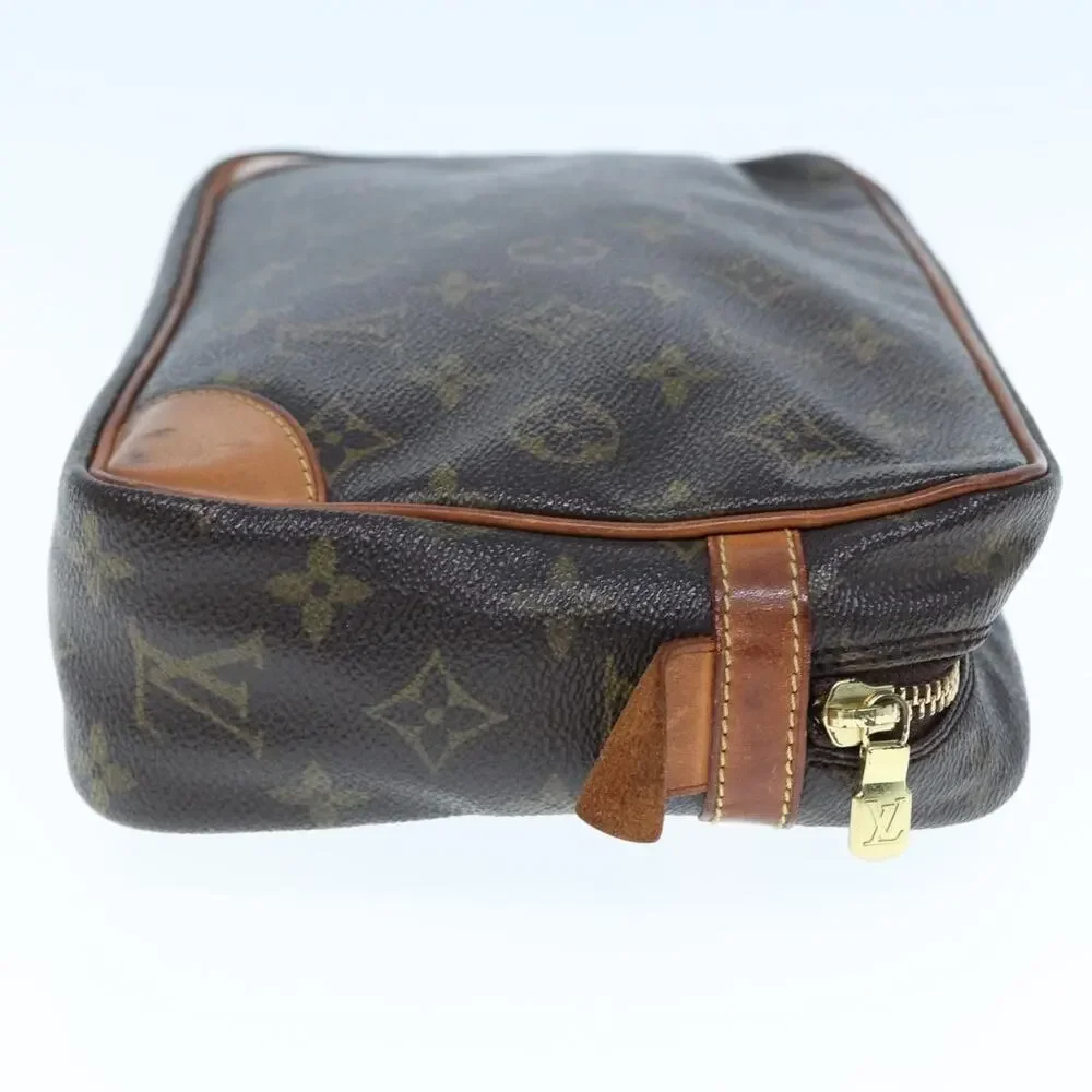 Louis Vuitton Monogram Compiegne 28 Clutch Bag Brown